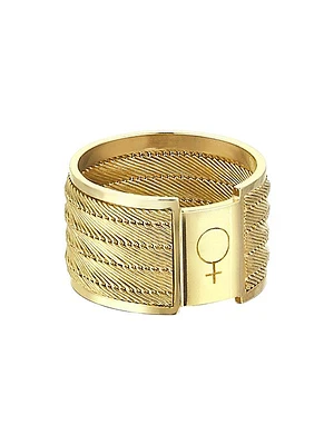 Olden 14K Yellow Gold Venus Symbol Ring