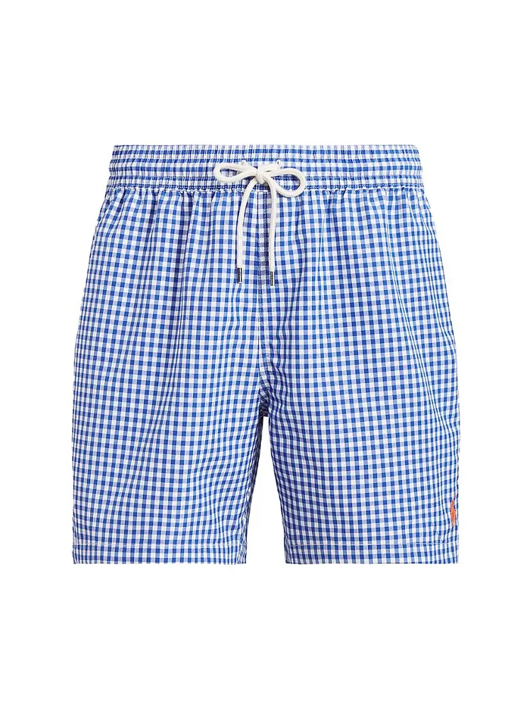 Checkered Swim Shorts