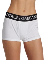 Stretch Cotton Logo Boxers