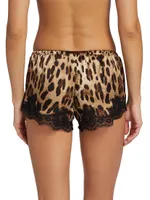 Leo Silk Satin Shorts