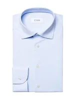 Slim-Fit Solid Stretch Shirt