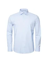 Slim-Fit Solid Stretch Shirt