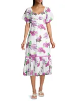 Huxley Floral Midi-Dress