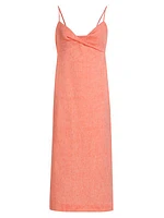 Linen Slip Dress