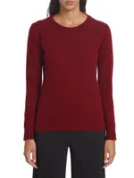 Crewneck Cashmere Pullover Sweater