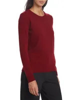 Crewneck Cashmere Pullover Sweater