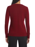 Crewneck Cashmere Pullover Sweater