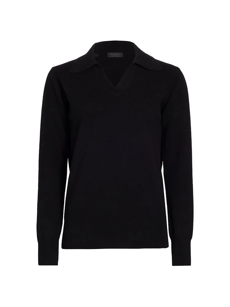 Cashmere Polo Sweater