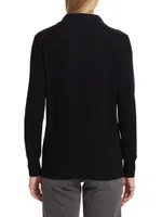 Cashmere Polo Sweater