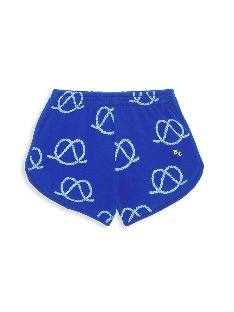 Little Boy's & Sail Rope All Over Shorts