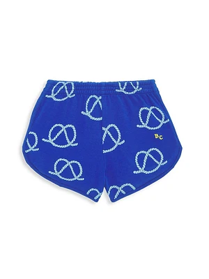 Little Boy's & Sail Rope All Over Shorts