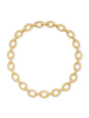 Duchessa 18K Yellow Gold & 1.1 TCW Diamond Chain Necklace