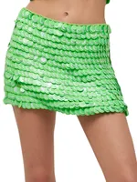 Candy Sequin Miniskirt