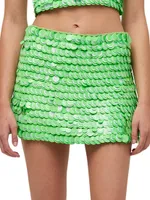 Candy Sequin Miniskirt