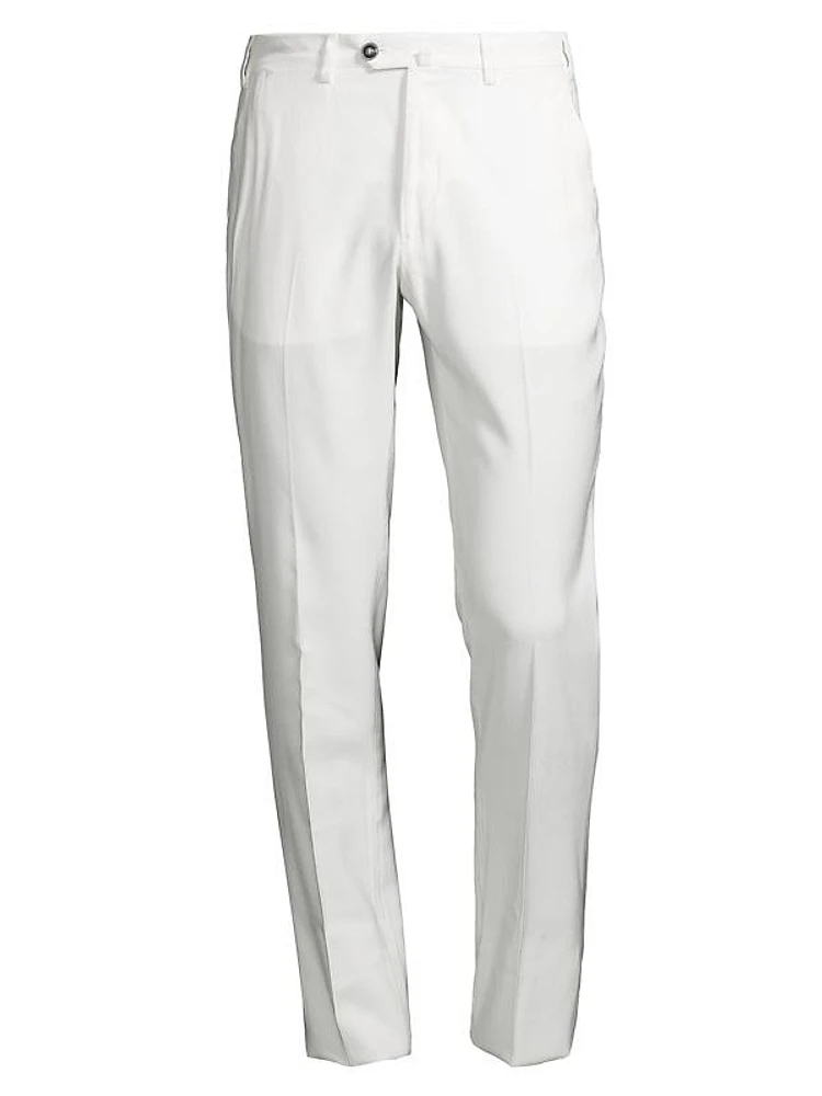 Extended Tab Waistband Suit Pants