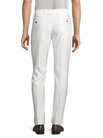 Extended Tab Waistband Suit Pants