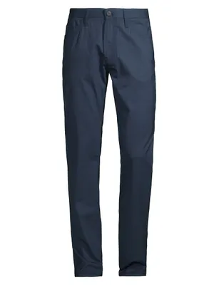 Five-Pocket Stretch Wool Pants