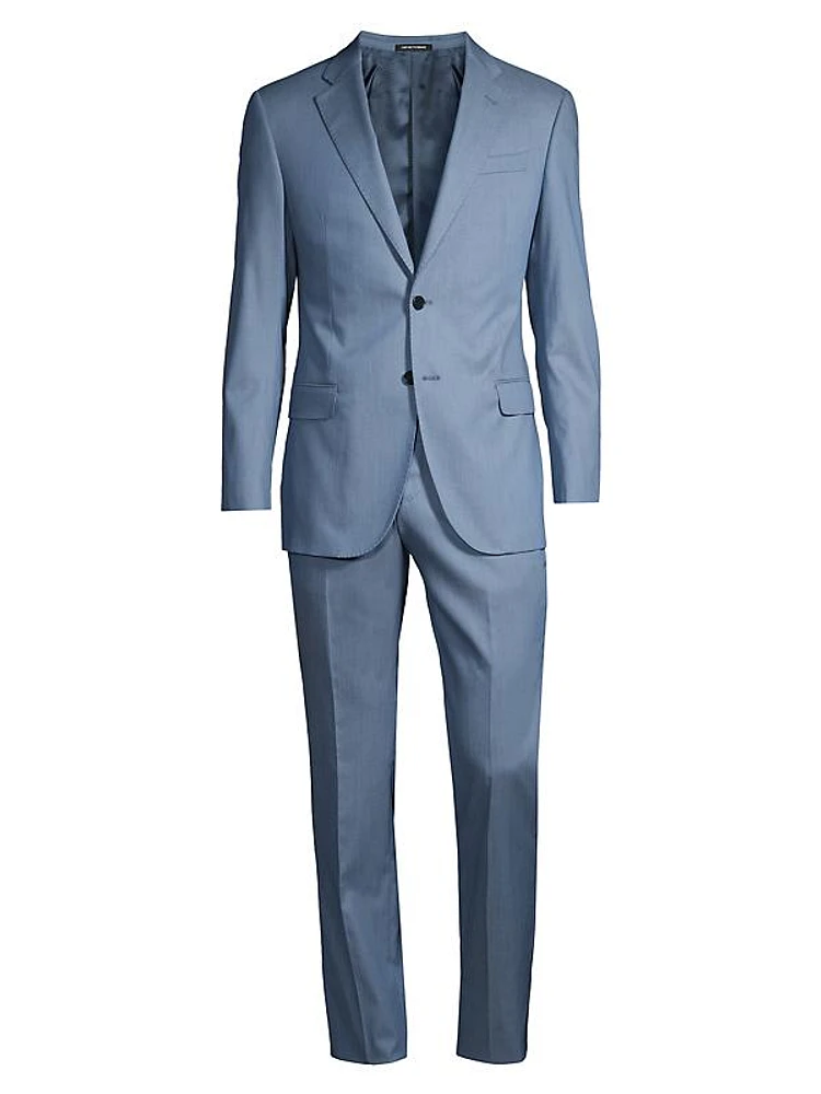 Tailored Single-Breasted Suit