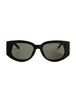 Futuro Optimisto Wave 54MM Oval Sunglasses