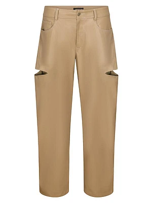 Faleen Faux Leather Pants