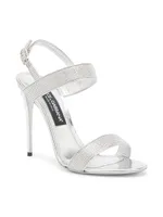 Crystal Stiletto Sandals