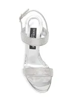 Crystal Stiletto Sandals