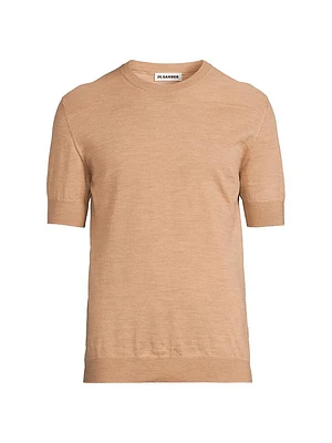 Cotton Crewneck T-Shirt