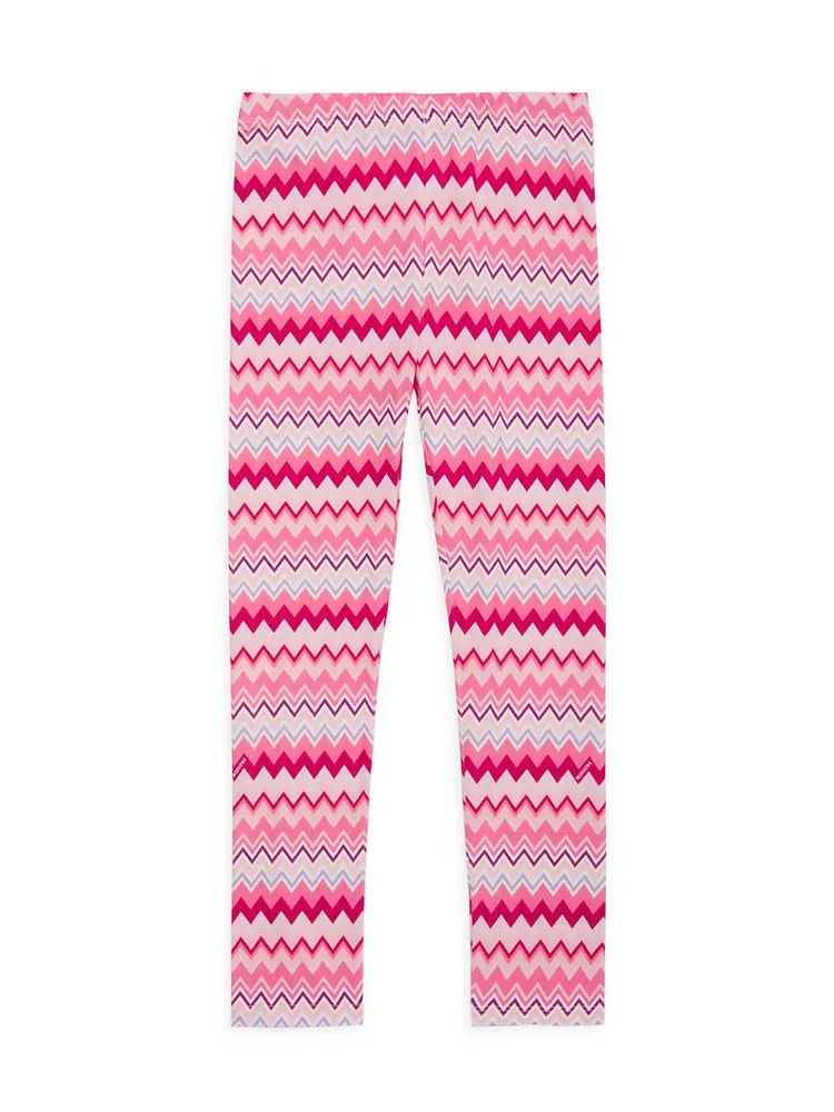 Little Girl's & Chevron Leggings