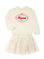 Little Girl's & Girl's Pois Tulle Skirt