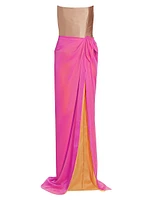 Istanbul Draped Gown