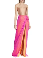 Istanbul Draped Gown