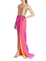 Istanbul Draped Gown