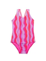 Little Girl's & Mona One-Piece Swimsuit