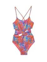 Little Girl's & Karla One-Piece Swimsuit