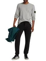 Cotton Fleece Jogger Pants