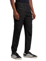 Stretch Cotton Cargo Pants