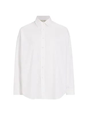 Mael Oversized Button-Front Shirt