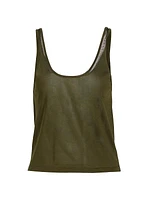 Winona Silk Scoopneck Tank Top