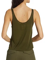 Winona Silk Scoopneck Tank Top