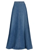 Astrid Denim Maxi Skirt