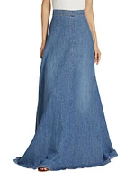 Astrid Denim Maxi Skirt