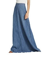 Astrid Denim Maxi Skirt