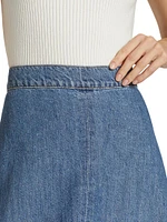 Astrid Denim Maxi Skirt