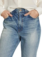 Mitchell Mid-Rise Straight Jeans