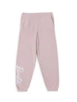 Little Girl's & Cozychic Barbie Sweatpants