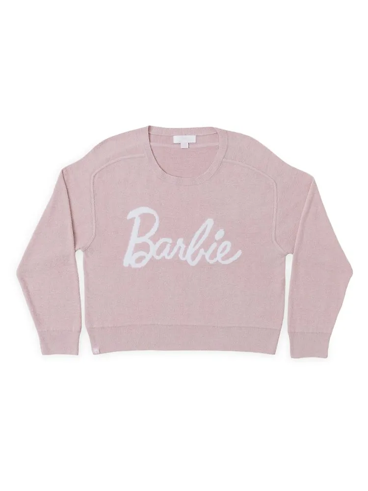 Little Girl's & Cozychic Barbie Sweatshirt