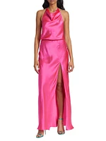 Aurela Silk Maxi Dress