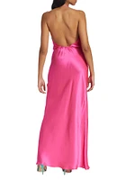 Aurela Silk Maxi Dress