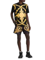 Baroque Print Swim Shorts