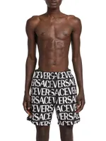 Logo-Print Swim Shorts